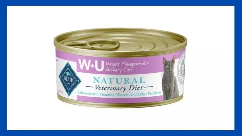 Best for Senior Cats: Blue Buffalo W+U Weight Management + Urinary Care Wet Food