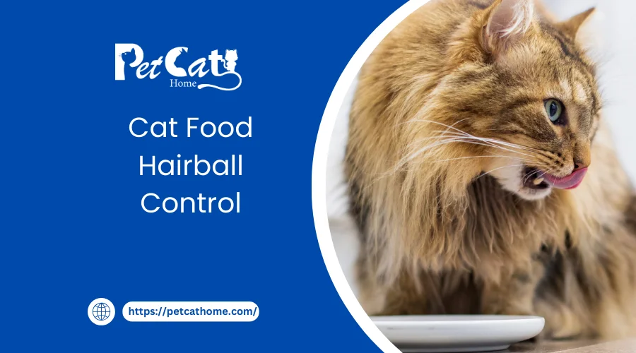 Cat Food Hairball Control